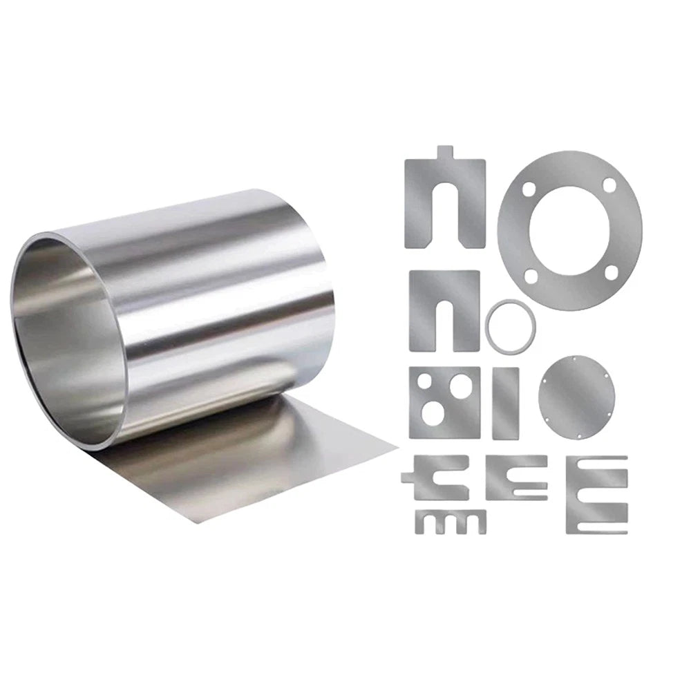 A2 Stainless Steel Flat Bar Metal Strip Sheet Foil Band Roll 0.3mmx5mmx2m
