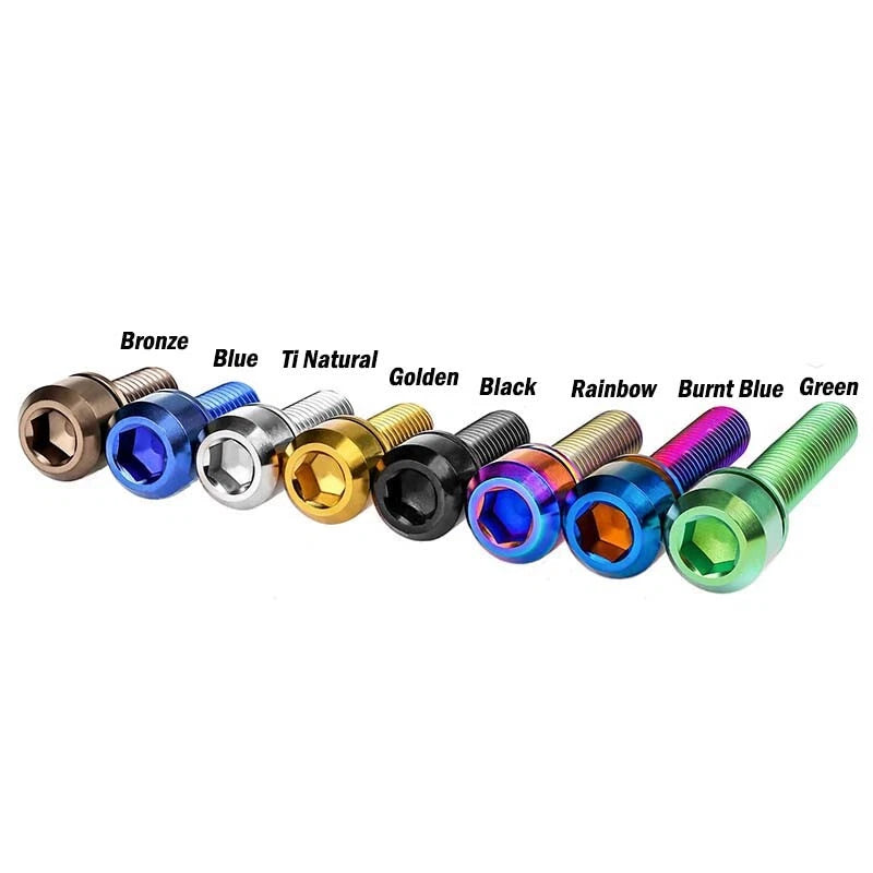 M5 Titanium Socket Head Allen Bolts – Grade 10.9, Fully Threaded, 9–60mm Lengths