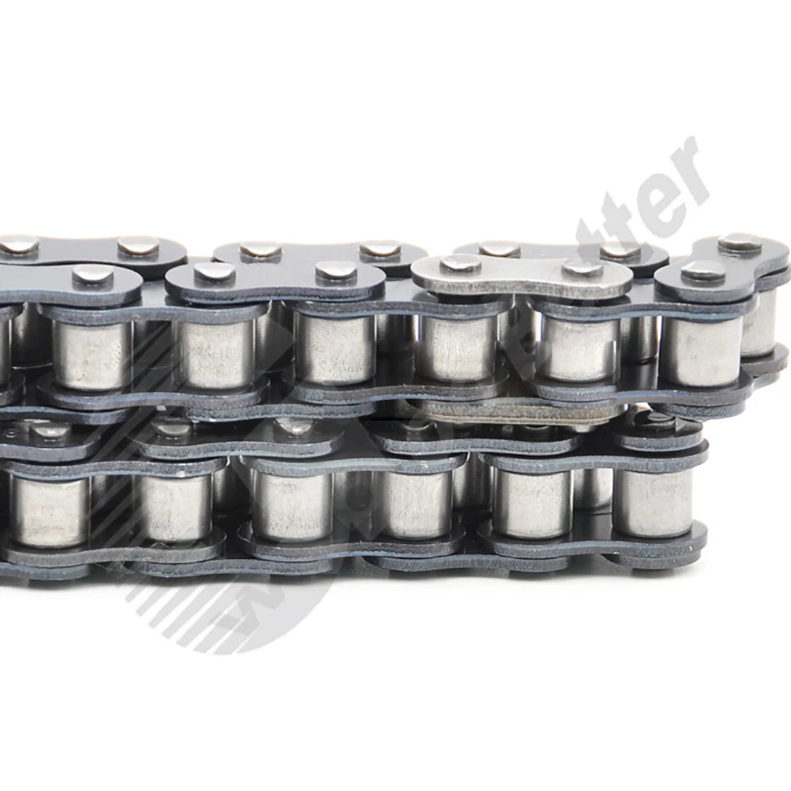 Roller Chain Single Strand 04C 06A 06B~16A Carbon Steel Industrial Roller Chain