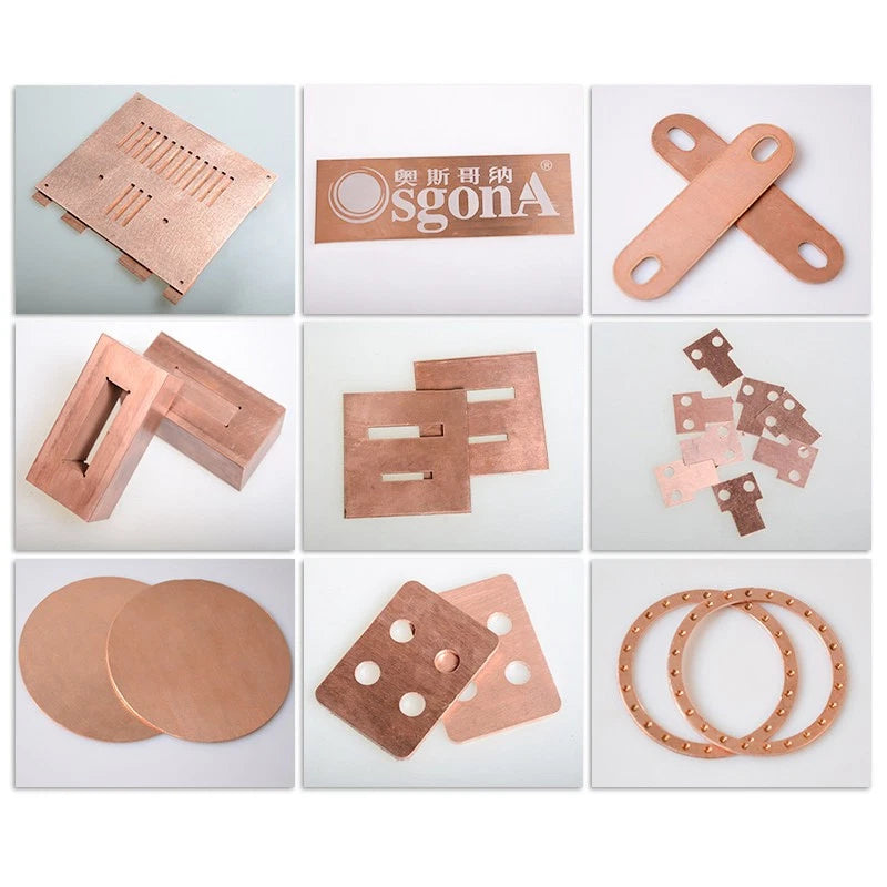 T2 Pure Copper Strip Metal Sheet Foil Plate Models Making Coil 5mm-120mm Width