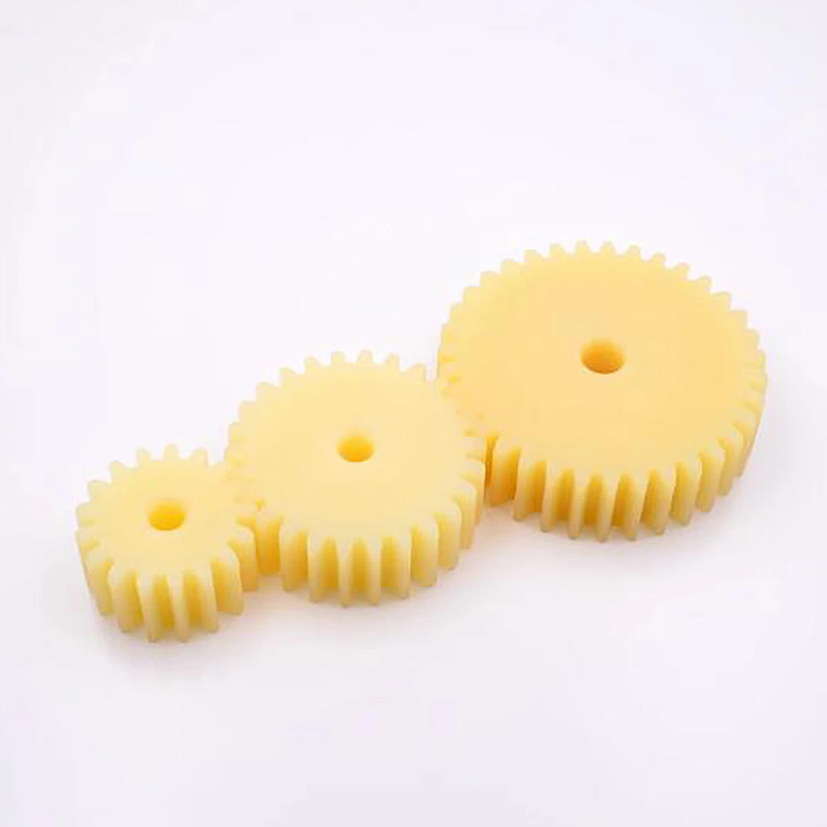 2 Mod Spur Gear Plastic Nylon Gear 10T-50T Teeth Transmission Gear for CNC Motor