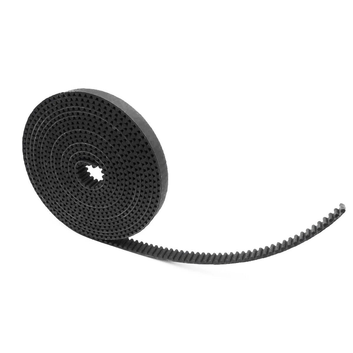 Open End PU Steel Wire Timing Belt 2GT 3M 5M 8M 14M S2M S3M S5M S8M S14M Black