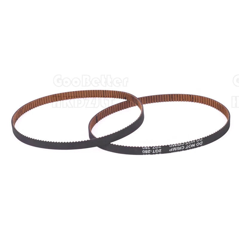 GT2 Timing Belt 6 mm Width Power Drive Belt 100 mm - 1220 mm Closed Rubber Belts