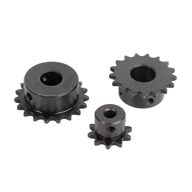 Hole 8mm-30mm Steel Chain Sprocket Pilot Bore 04C 32T-40T Sprockets Roller Chain