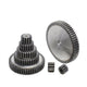 2.5 Mod Spur Gear 10T - 40T Flat Gear 45 Steel Transmission Gears OD 30-105mm
