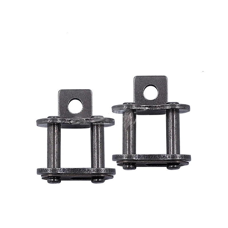 Roller Chain Links With Bent Ear On Both Side Simplex/Double Holes 08B 10A - 15A