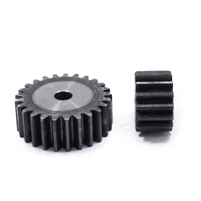 3 Module Spur Gear Pinion Gears #45 Steel 10T to 68T Metal Spur Transmission CNC