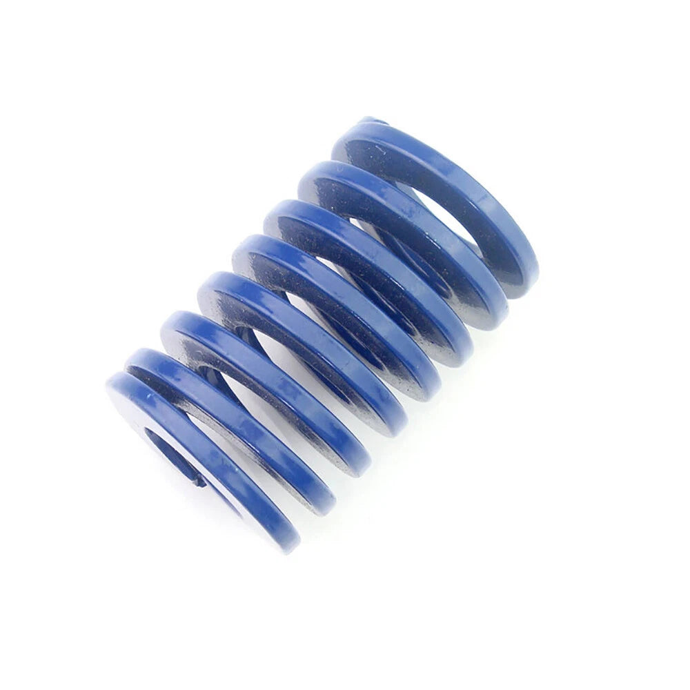 Spiral Stamping Light Load Compression Mould Spring 15-300mm Long Blue 8-40mm OD