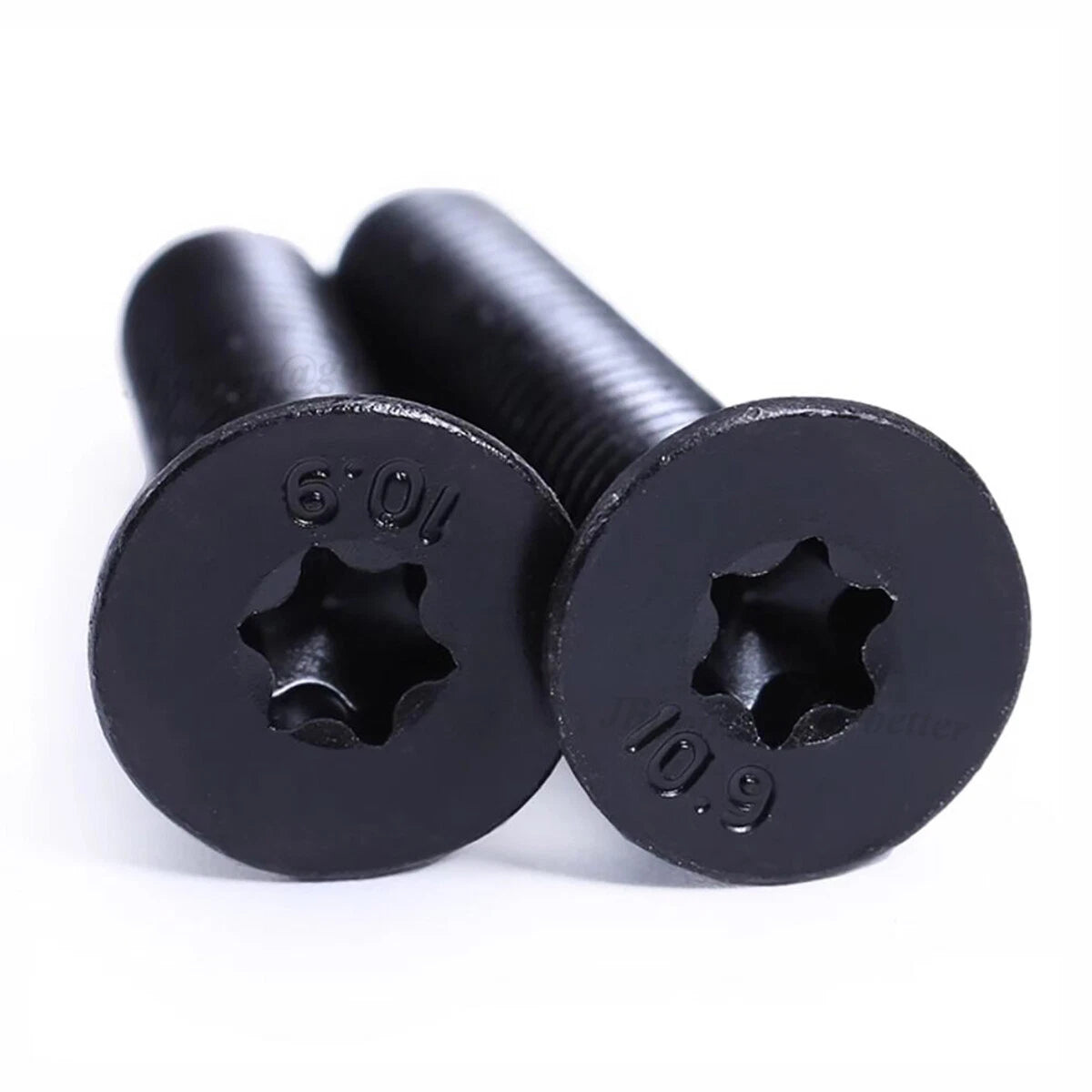 Torx Countersunk Machine Screws Grade 10.9 Black — M3 M4 M5 M6 M8 M10 CSK Six-Lobe