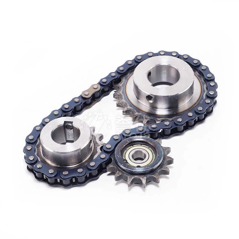08B 1/2" Roller Chain Sprocket 10mm-40mm Bore 45# Steel 10T-32T 4-12mm Keywayed