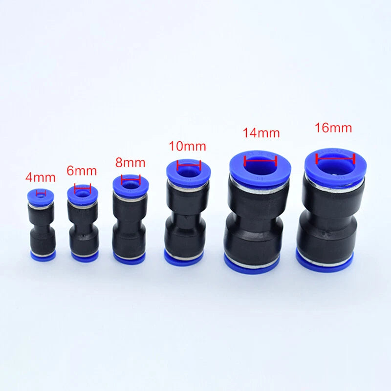Nylon Push-Fit Pneumatic Connector | Speed Fit Air & Water Hose Fittings 4–16mm