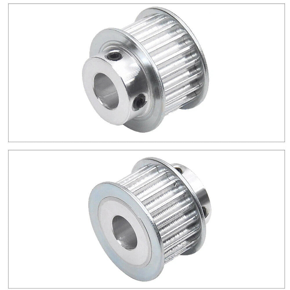 GT2 Timing Belt Pulley BF-type 24-70 Tooth Bore 4mm - 20mm For CNC Step Motor