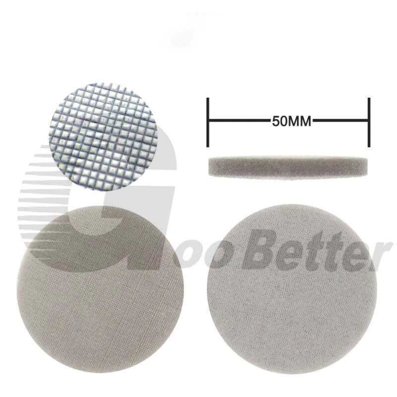 2" 50mm Wet & Dry Foam Sanding Disc Hook Loop Sponge Sandpaper 320 - 8000 Grit
