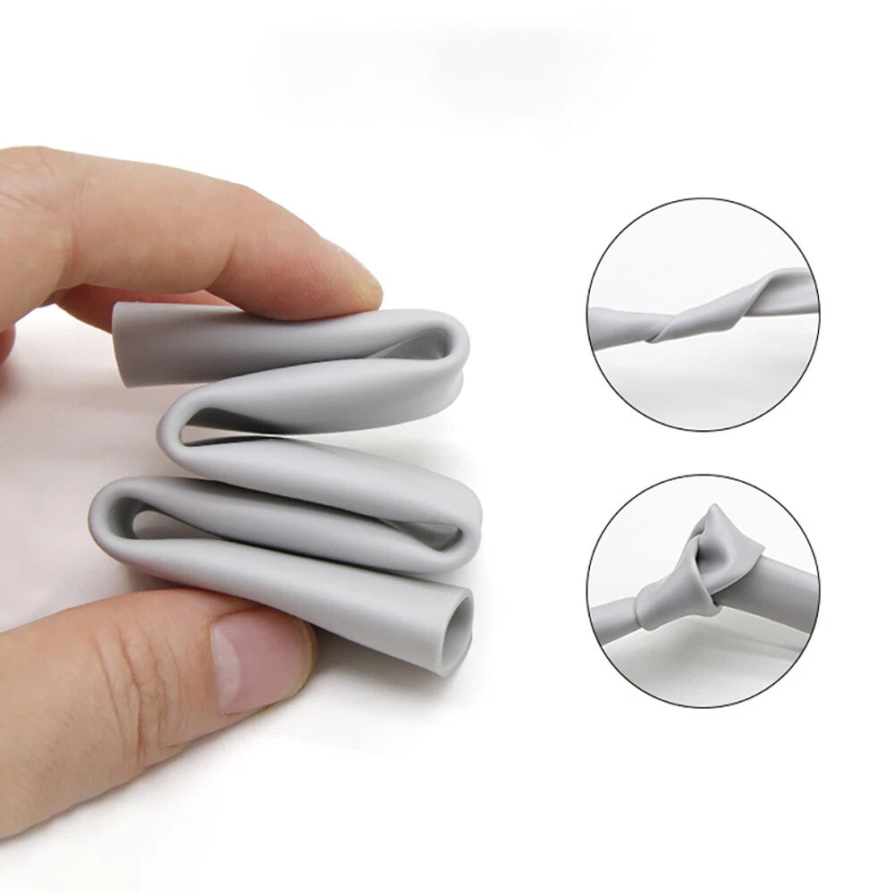 Heat Shrink Tubing Grey 2:1 Ratio — Ø1mm to Ø50mm, 1M–10M