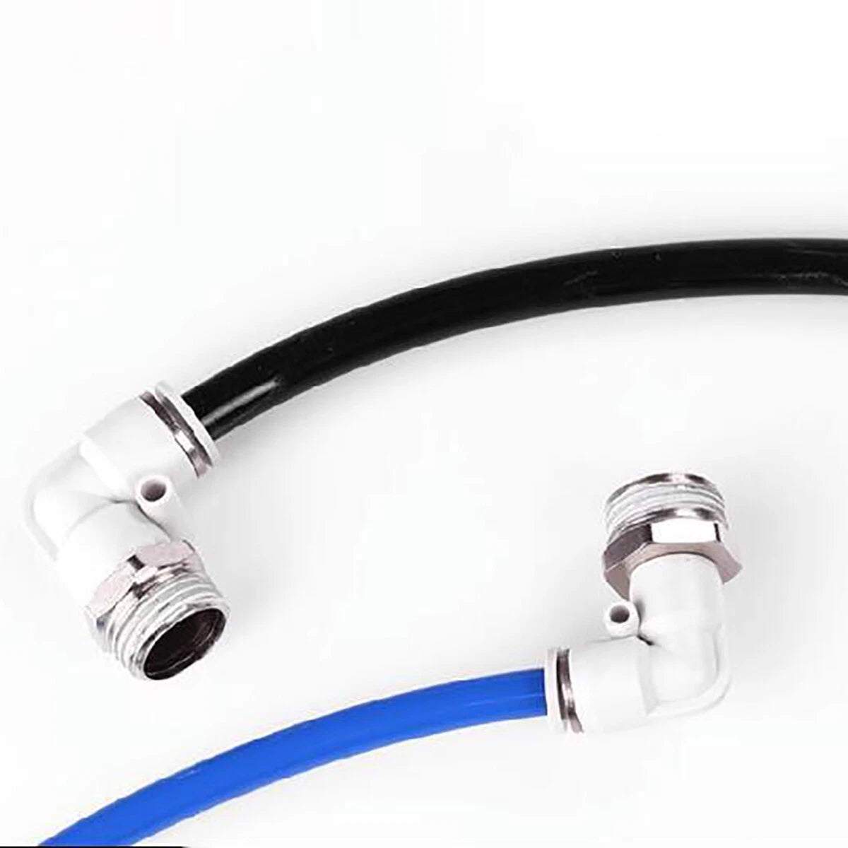 Pneumatic Male 90° Elbow Push-In Fitting | Tube OD 4–16mm Air Hose Connector