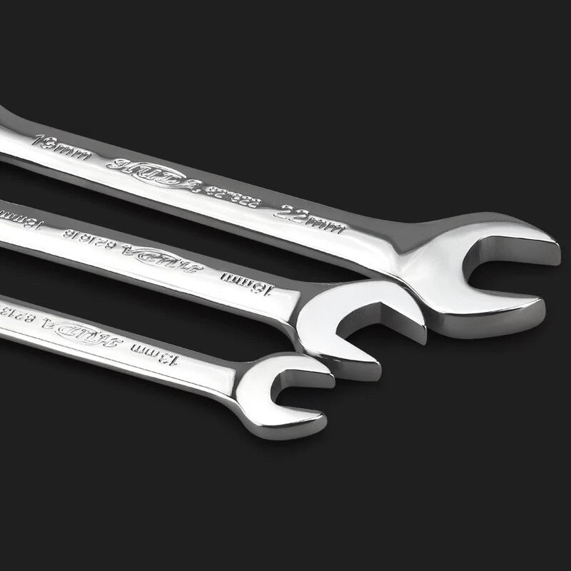 5mm-46mm Opening Range Spanner Double-End Wrench Combination Spanners Multi-Size