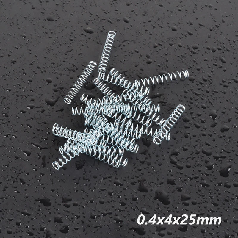 Small Compression Springs Ballpoint Pen Spring 0.4mm Wire Dia 20 25 30mm Long