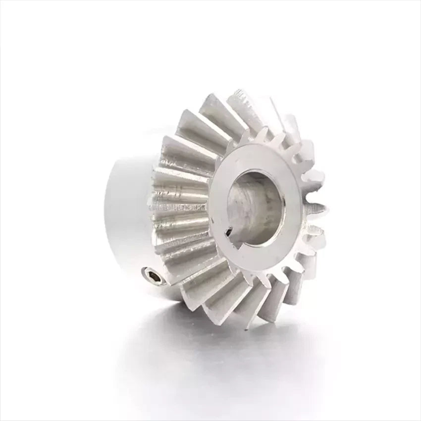 Bevel Gear Stainless Steel 0.8/1/1.5/2/2.5/3 Mod 1:1 Pairing 15/20/25/30 Teeth