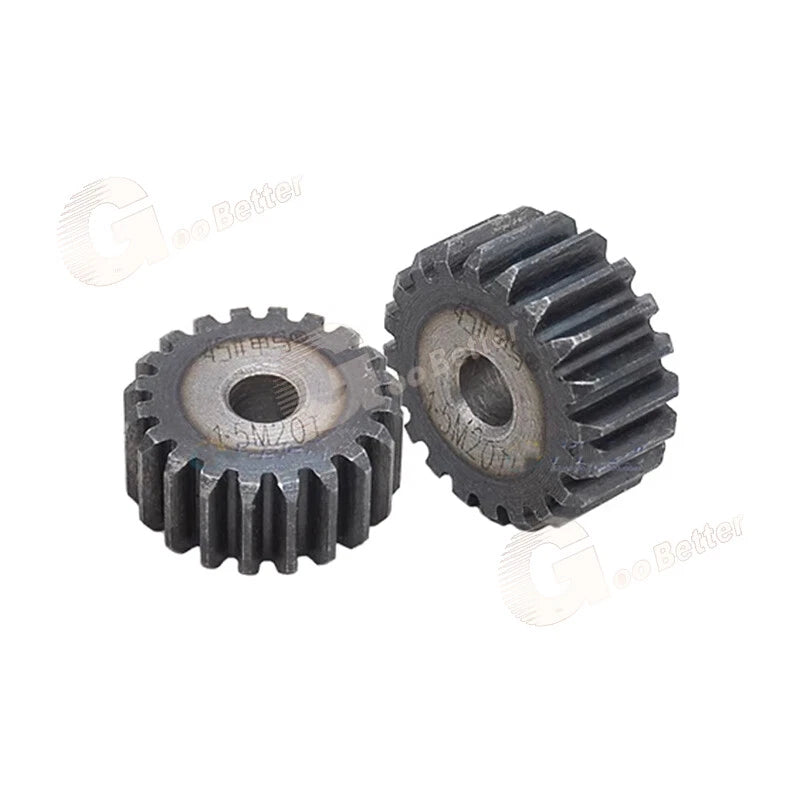 Mod 1.5 Pinion Gear Steel Spur Gear 12-90 Teeth 21-138mm OD Motor Flat Gears