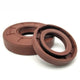 TC TG Oil Seal Skeleton FKM Rubber Framework Double Lip Oil Sealing Ring 7-18mm