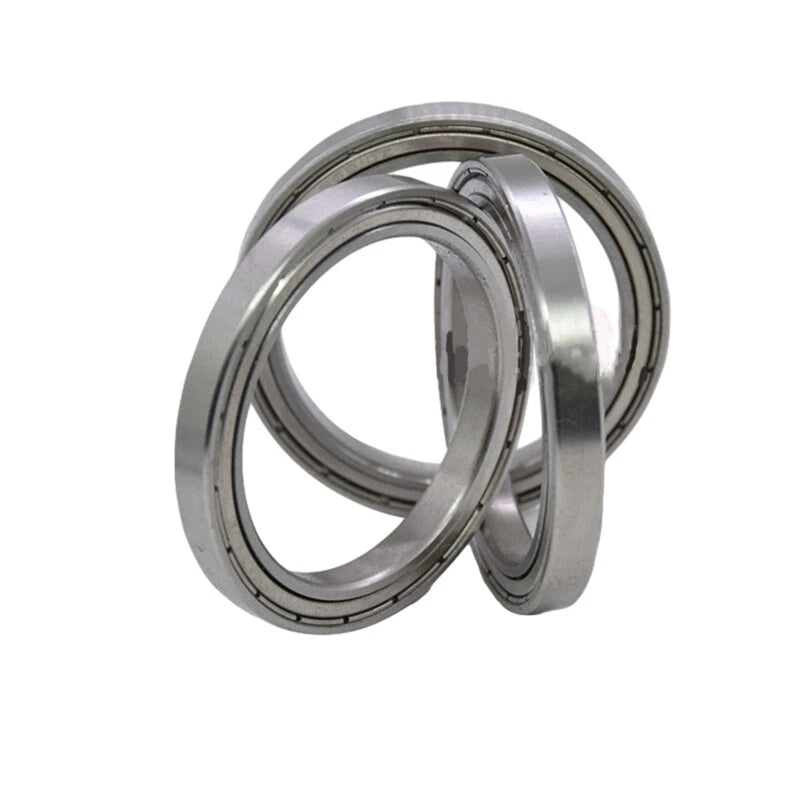 Super Thin Wall Sealed Bearings Steel Deep Groove Ball Bearing 6700ZZ to 6810ZZ