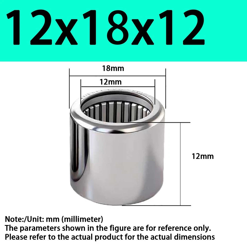 INA HK0306~HK1410 Needle Roller Bearings ID 3/4/5/6/7/8~40mm Bearing Steel