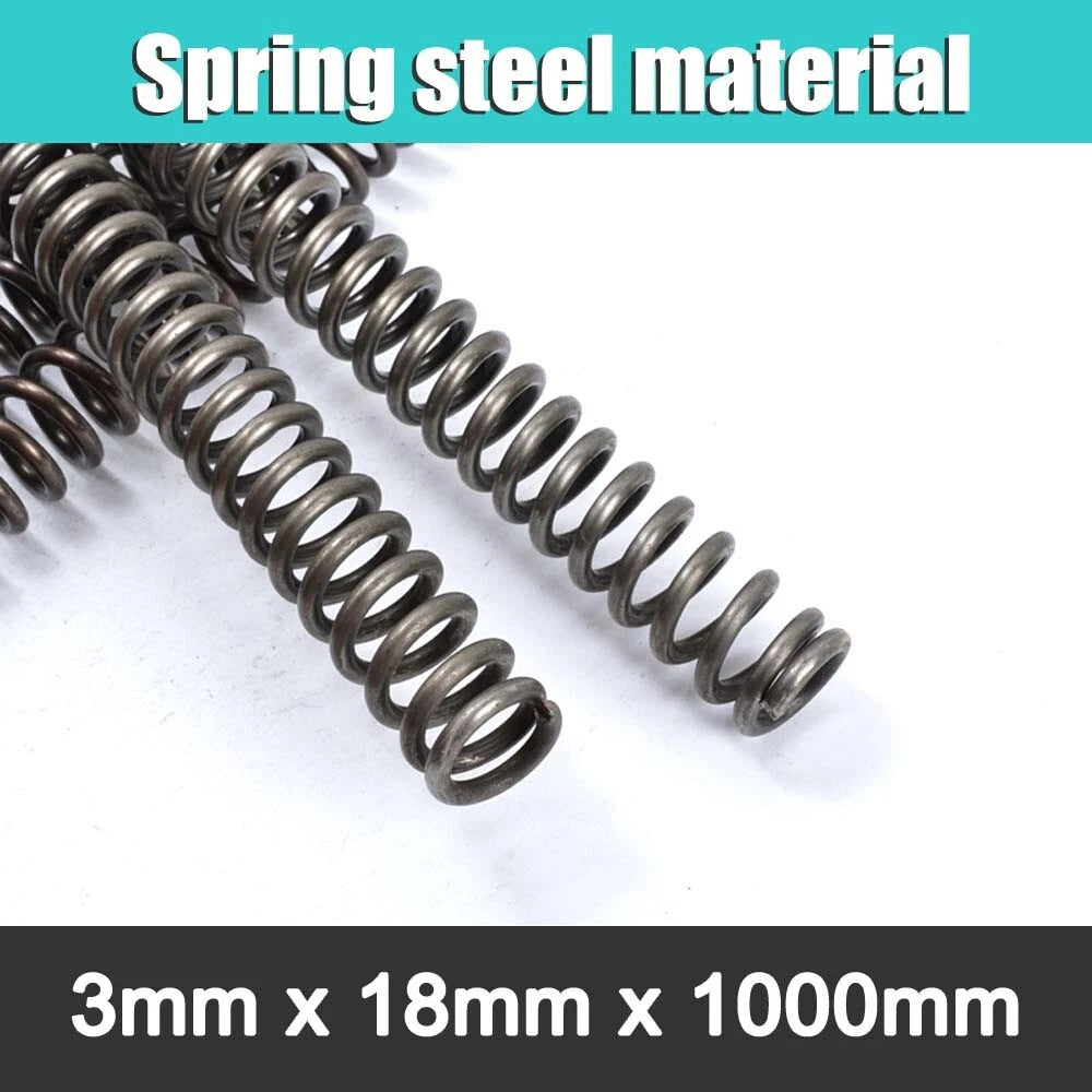 1000mm length Spring Stee Wire 0.3mm-6mm ,OD 6mm-60mm Compression Spring 1 Meter