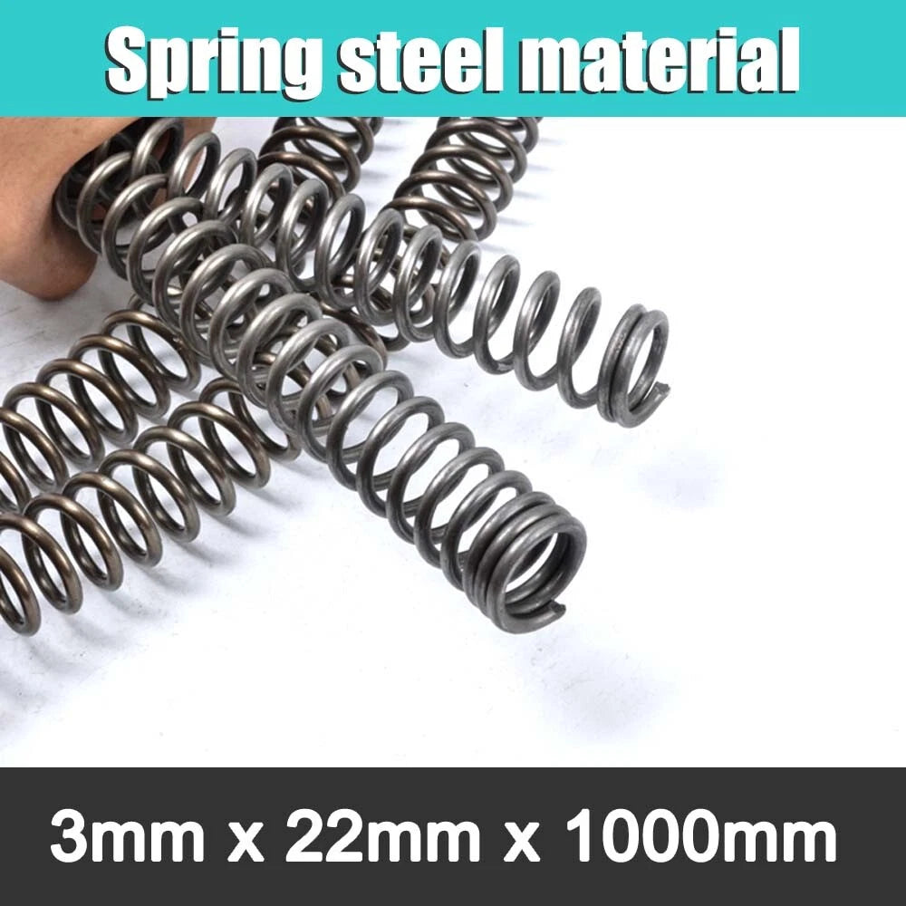 1000mm length Spring Stee Wire 0.3mm-6mm ,OD 6mm-60mm Compression Spring 1 Meter