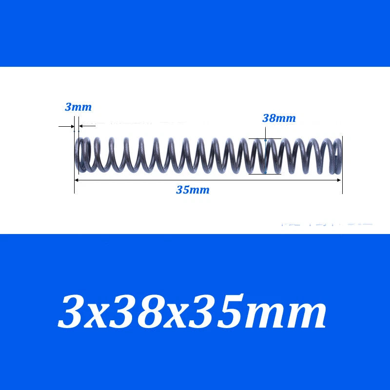 Compression Spring 30-40mm Diameter & 20-100mm Length Pressure Big 3mm Wire Dia