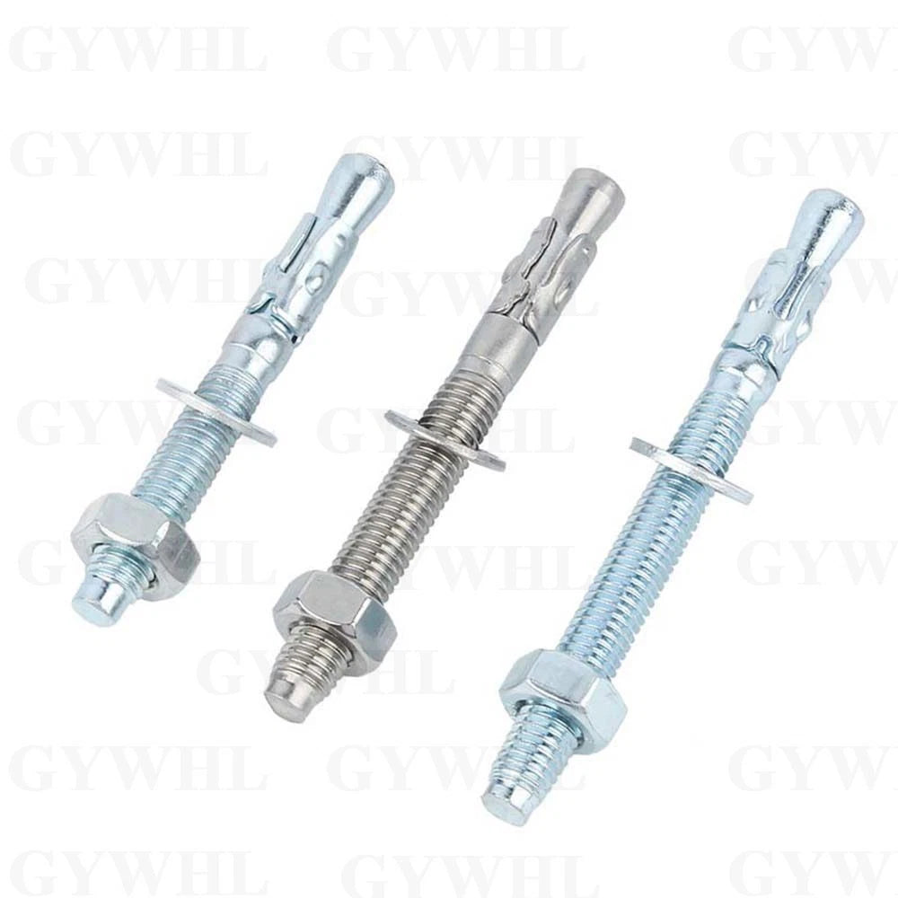 Hex Head Expansion Anchor Bolts — M6 to M20, Stainless Steel A2 & Zinc Plated, Extra Long