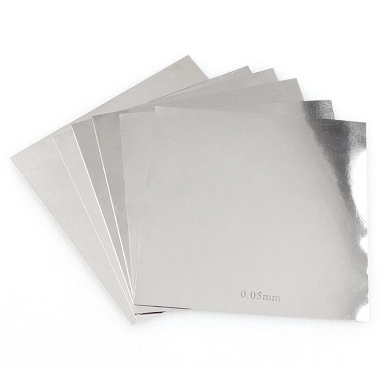 Thick 0.01mm - 3mm 301 Stainless Steel Sheet Plate 100mm-500mm Metal Sheets