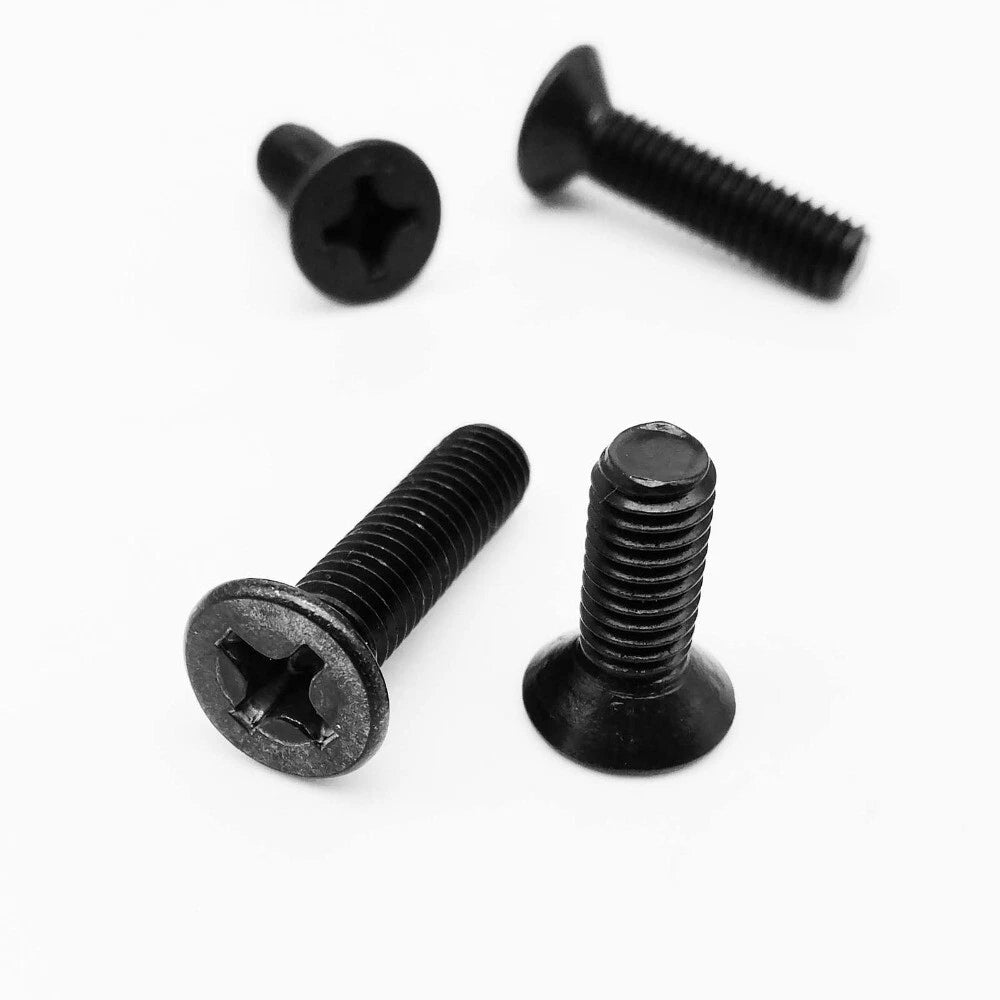 A2 Stainless Steel Phillips Flat Head Machine Screws M2 M2.5 M3 M4 M5 M6 — Countersunk Bolts