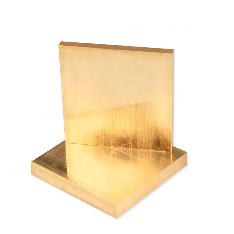 Thick 1mm 2mm 3mm 4mm 5mm H59 Brass Solid Plate Sheet L 100mm 150mm 200mm 300mm