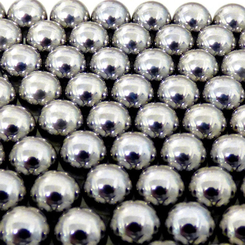 Solid Ball Bearing Carbon Steel Durable Ball Bearings Ø7mm-Ø120mm Drillable