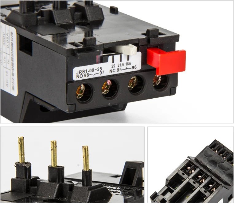 Thermal overload relay JRS1 - 09～25/Z temperature compensation 25A - HomeDIYer