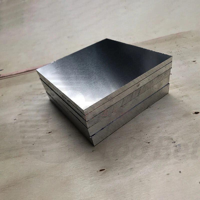 2pcs Aluminium Plate Sheet EN-AW 7075 T651 Grade 10mm Thick 70mm Wide 160mm Long