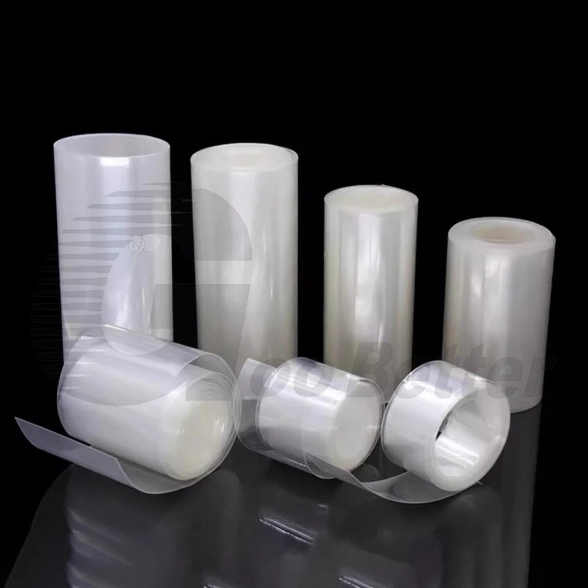 Clear PVC Heat Shrink Tubing for RC Battery Packs — 7mm to 600mm