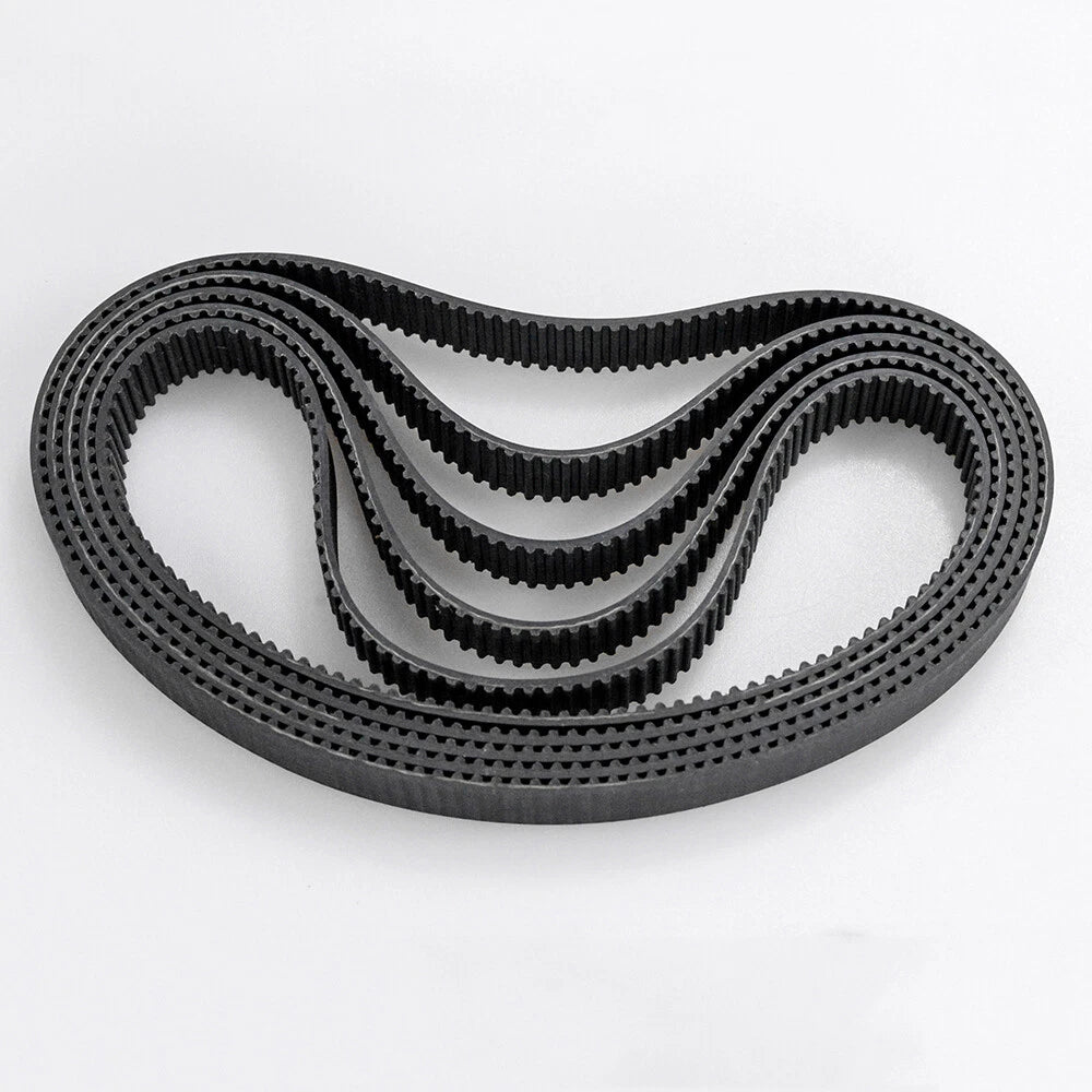 HTD3M Rubber Timing Belt — 10mm Wide, 87mm to 5100mm Closed Loop