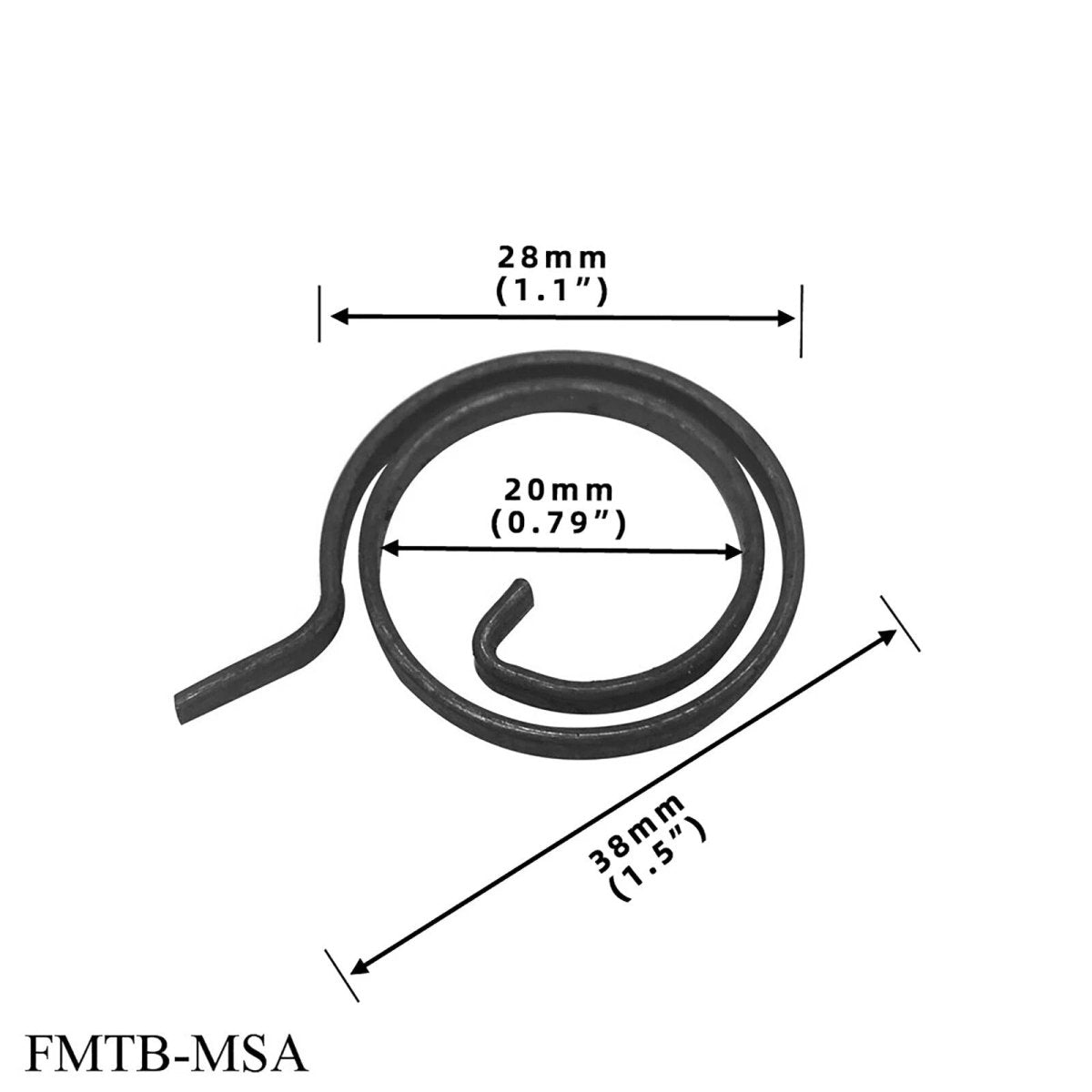 Door Handle Springs Suitable Thickness: 35mm - 50mm Internal Door handle spring - HomeDIYer