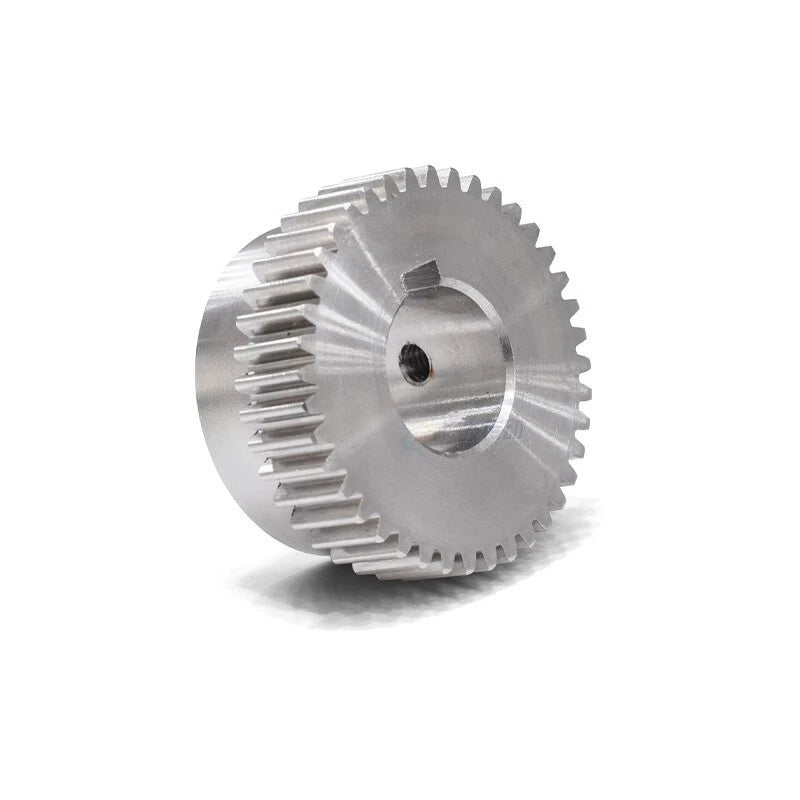 1 Mod Stainless Steel Spur Gear 15 - 50 Teeth Pinion Gear With Step Motor Gear