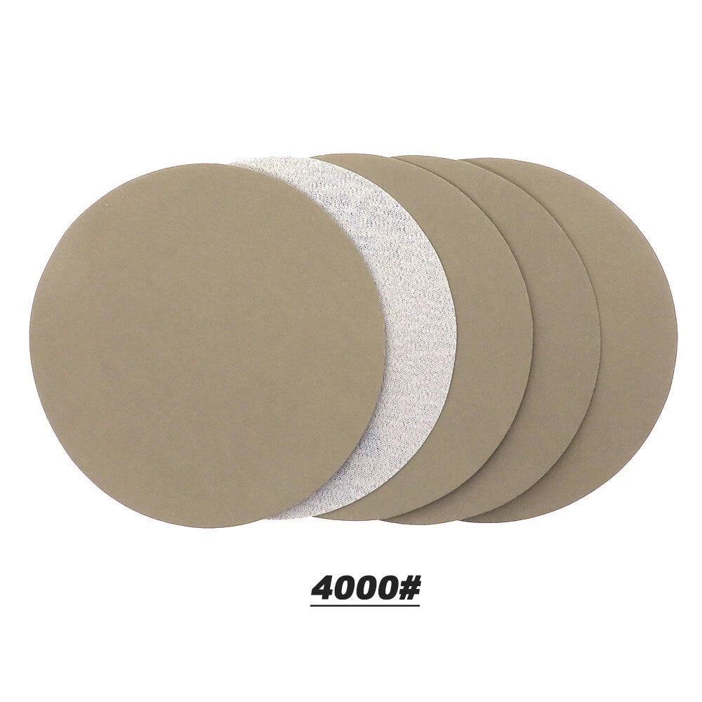 5" - 6" - 7" - 8" Inch Sanding Disc Wet & Dry Sandpaper Hook & Loop For Polish