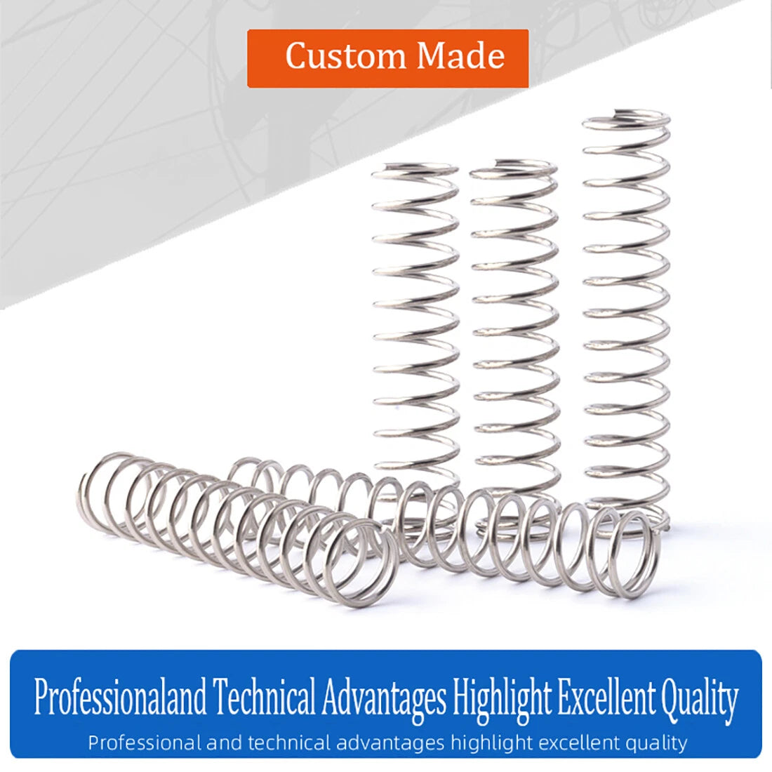 304 Stainles Steel Compression Spring 0.6mm 0.7mm 0.8mm Pressure Small Spring