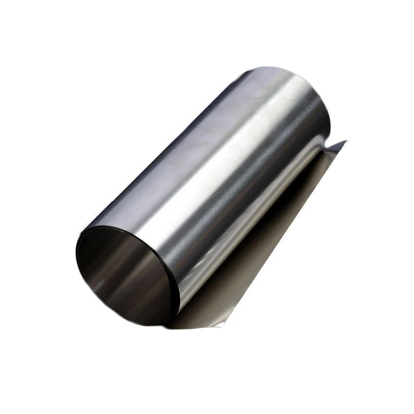 304 Stainless Steel Plate Band Foil Sheet Roll 0.02mm-2mm Thick 50mm-300mm Width