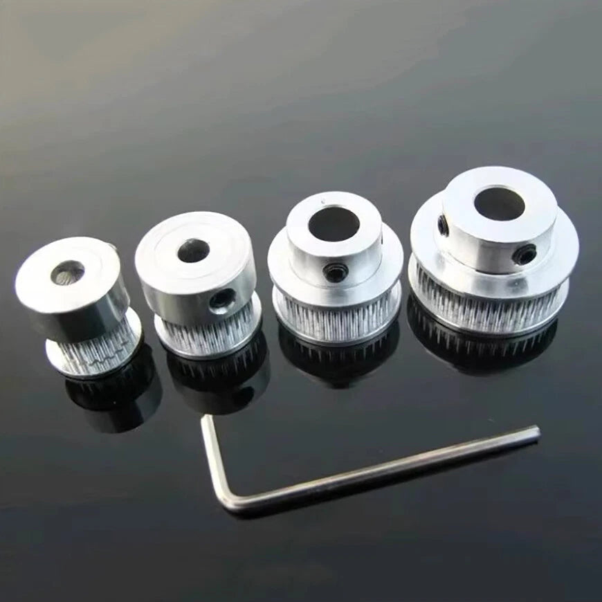 2GT 2mm Pitch Timing Belt Pulleys Drive Pulley 16 20 25 30 60 Tooth Fit 6mm Belt