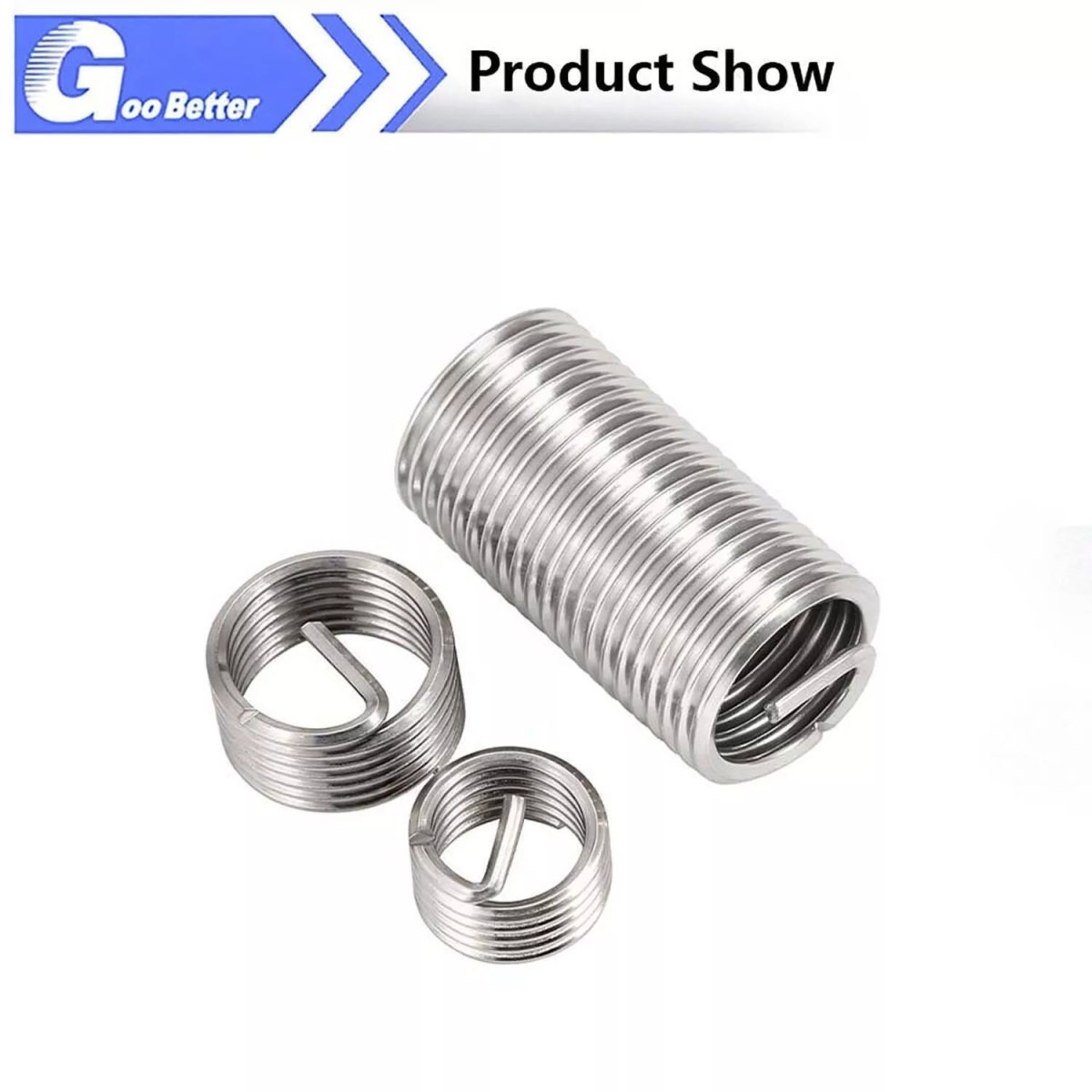 200Pcs Stainless Steel Wire Thread Repair Inserts Coarse Thread Kit DIN 8140 - HomeDIYer