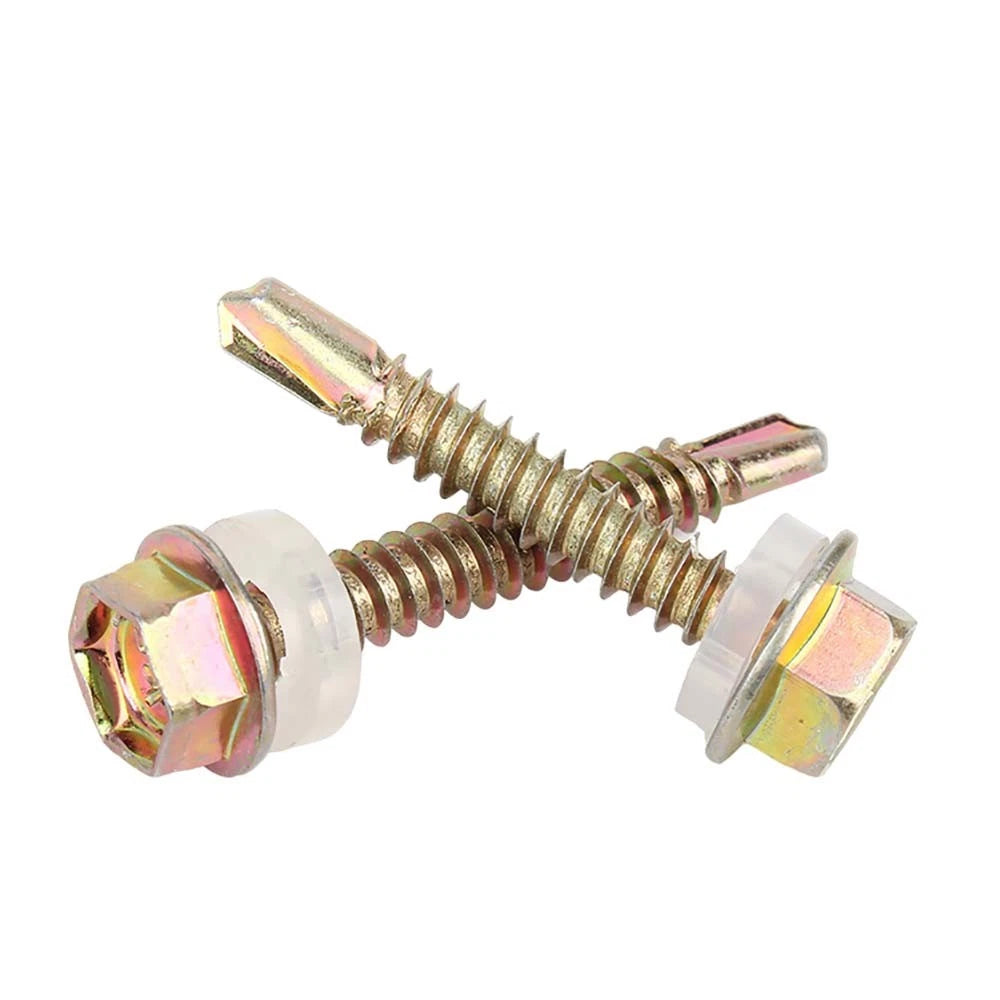 410 & A2 Stainless Hex Head Self‑Drilling Tek Screws – for Metal Roofing & Sheeting