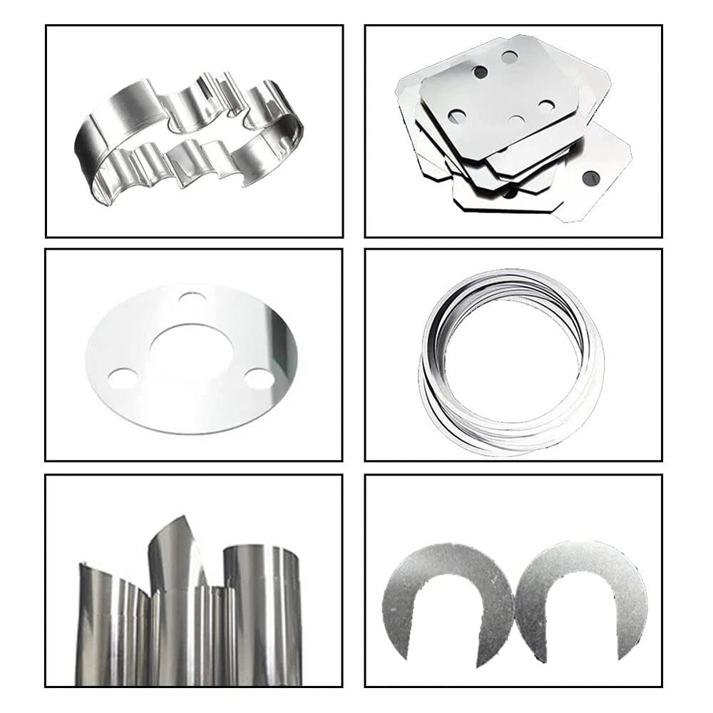 304 Stainless Steel Thin Sheet & Foil Strip Roll — 0.05mm to 3mm Thick