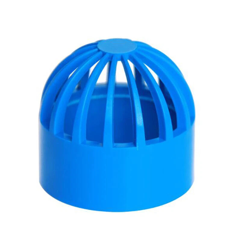PVC Pipe Fittings Tank Drainage Pipe End Caps Water Drainage Filter For Aquarium