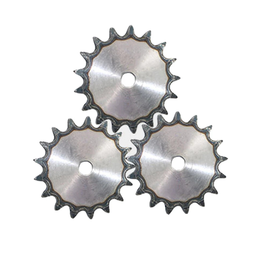 Flat Simplex Sprockets for #40 ( 08B ) Roller Chain, 9T to 60T, Pitch 1/2 Inch