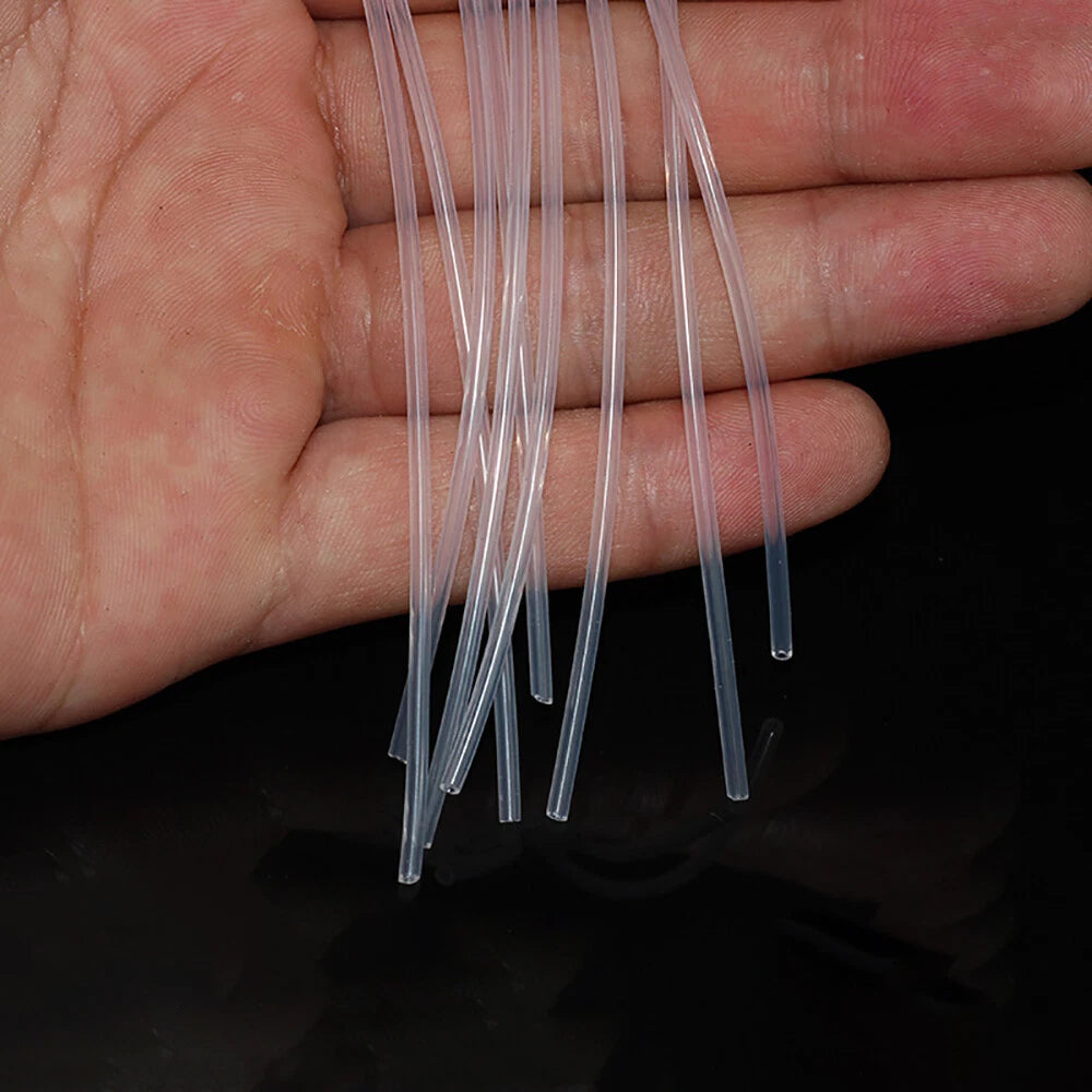 Clear Silicone Tubing — Flexible Capillary Hose ID 0.3–6mm OD 0.8–9mm